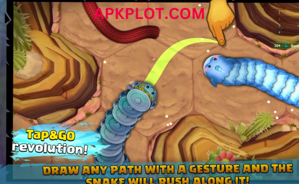 Little Big Snake v2.6.97 MOD APK [Unlimited Money, VIP Unlocked, Drone View] 